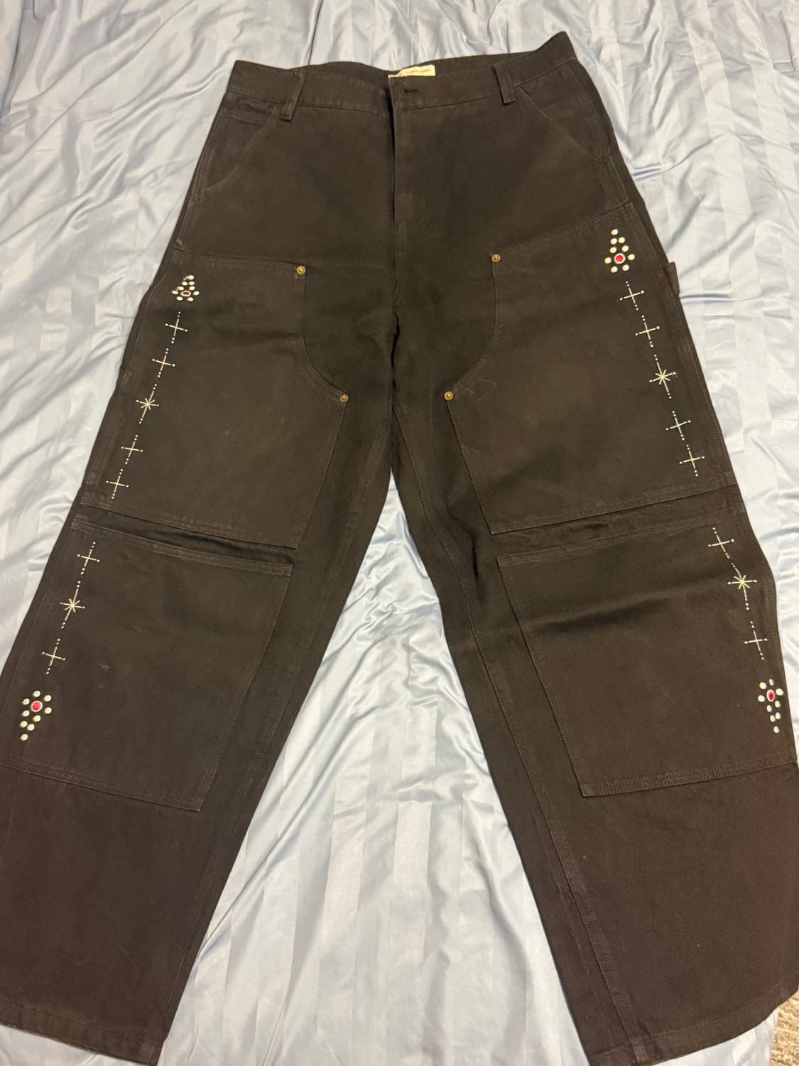 아오이로 페이크스터드 더블니 팬츠  상품이미지2