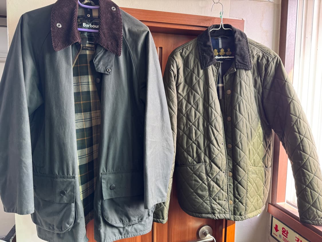 바버 뷰포트 세이지(38) 바버퀼팅 M 동시판매합니다! 상품이미지1