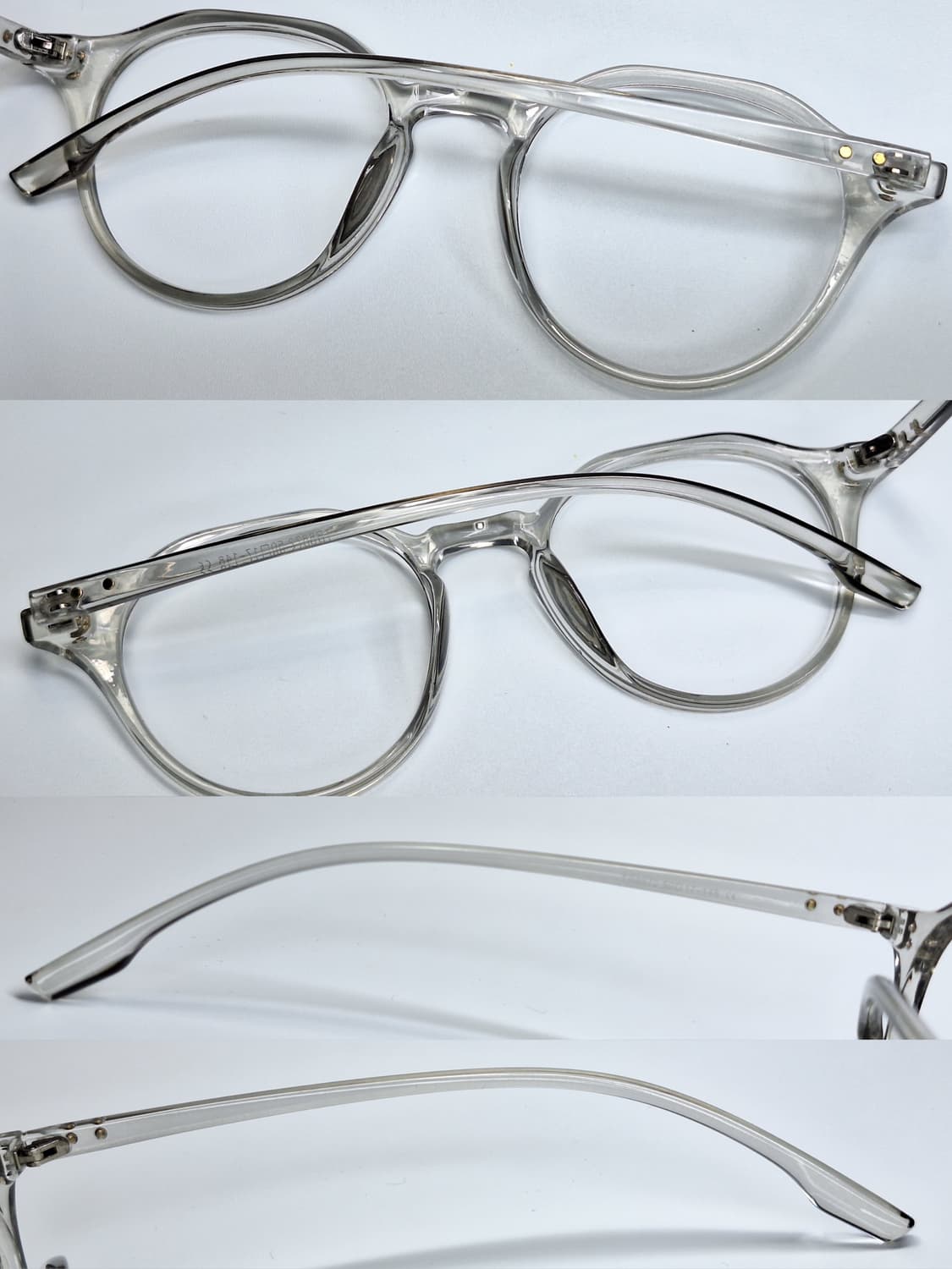 Ted Smith 테드 스미스 TR8872 투명 보스턴 안경테 50mm  상품이미지4