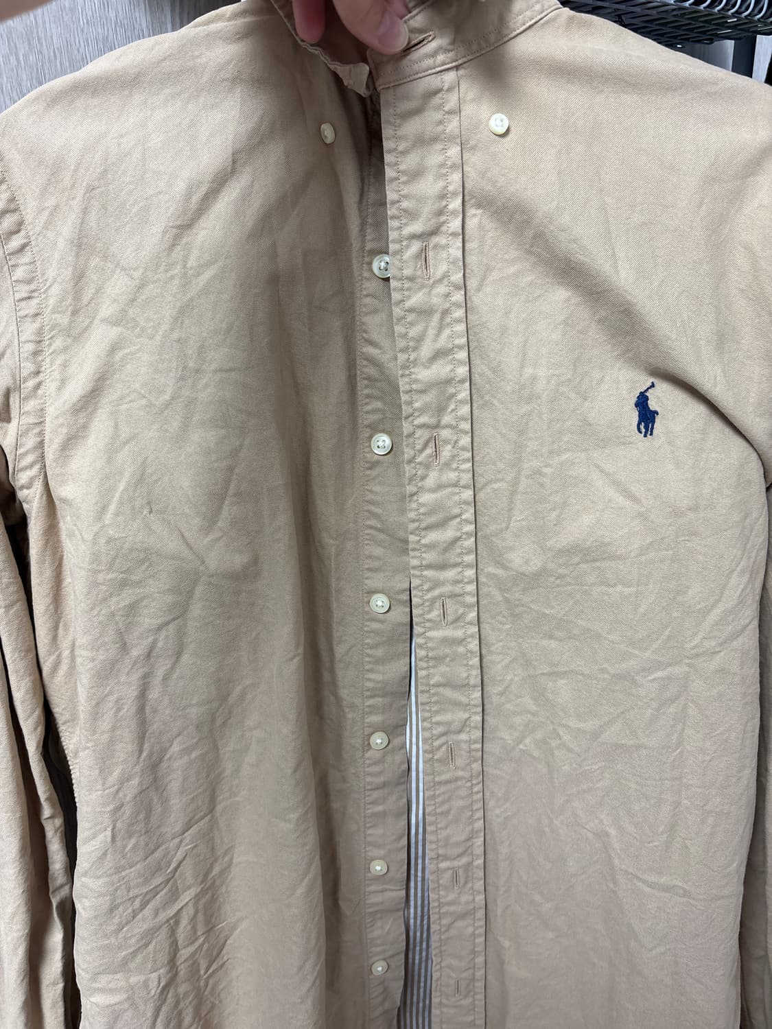폴로 베이지 셔츠 (빈티지아님 매장구매) 상품이미지2