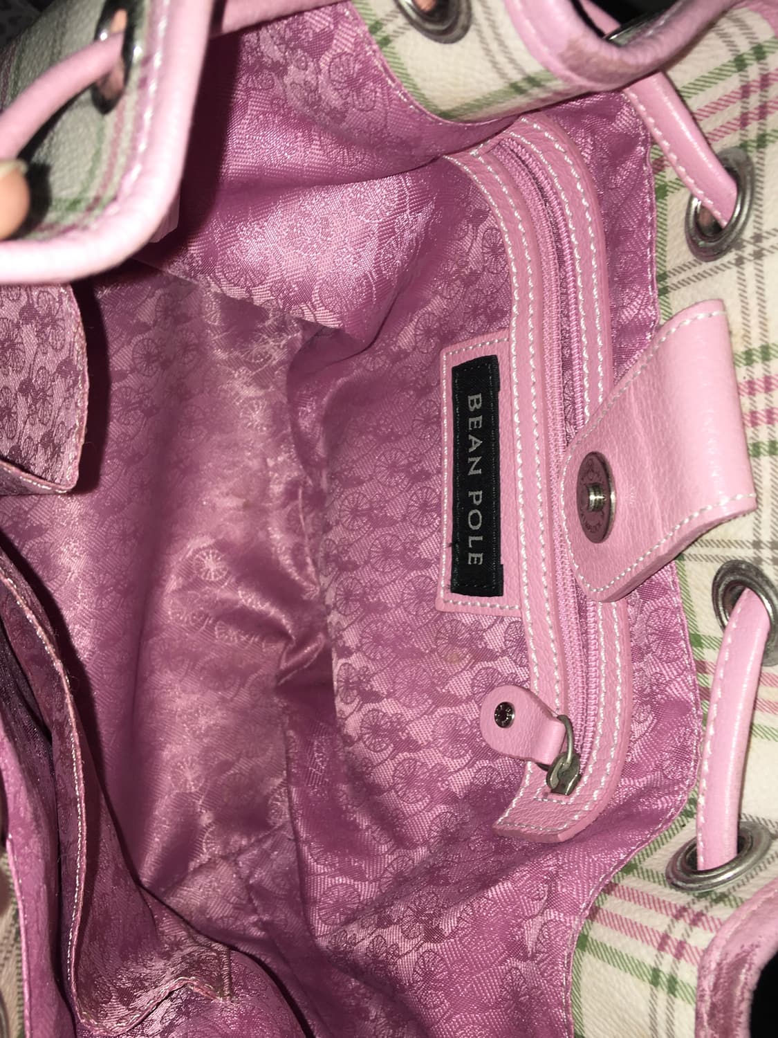 BeanPole pink bucket bag 상품이미지9