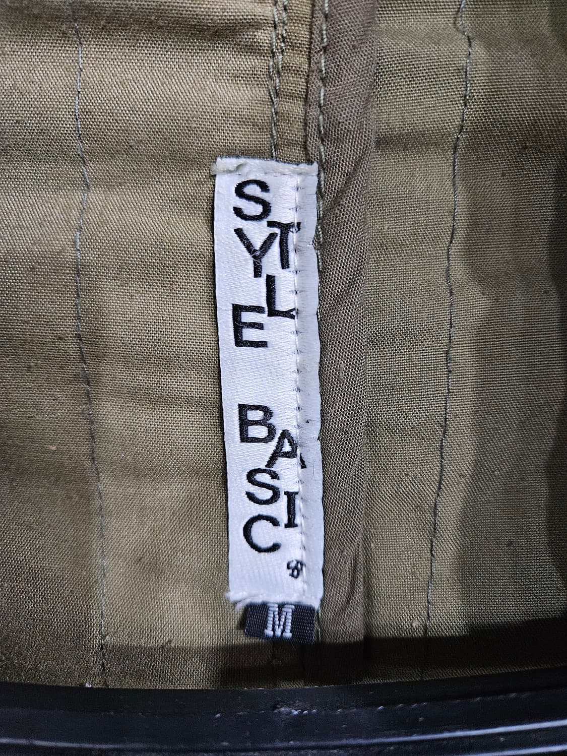 스타일 베이직 카키컬러 남성 슬림핏 95 빈티지 데님 야상자켓  상품이미지3