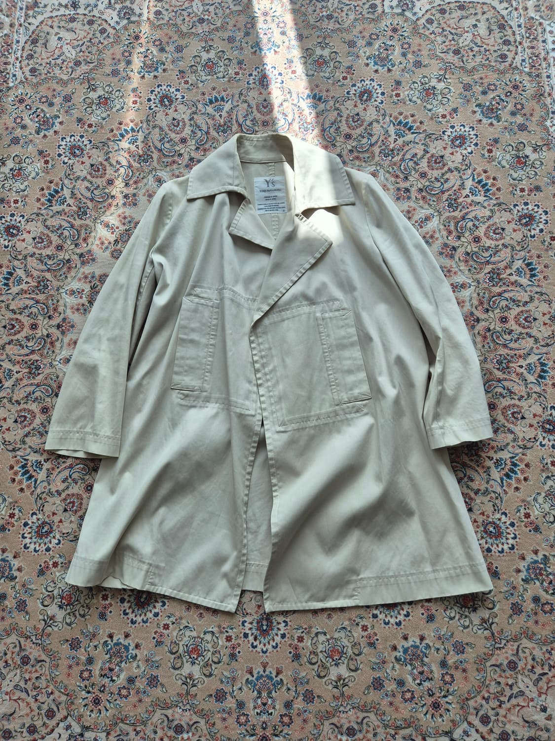 요지야마모토 오버핏 코트 상품이미지1