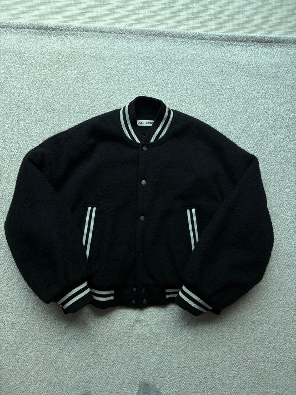 [M] COLE BUXTON Varsity Bomber Jacket 상품이미지1