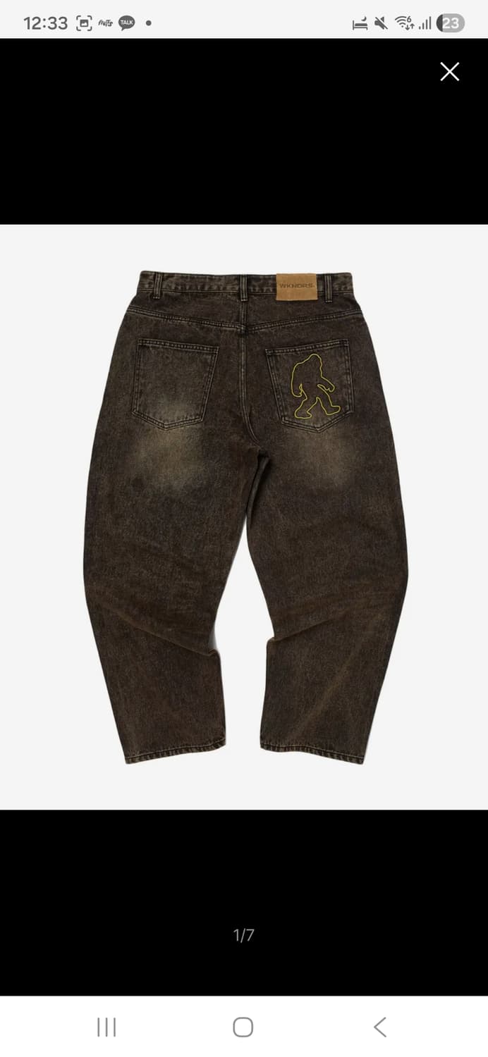 위켄더스 빈티지 배기 데님 상품이미지2