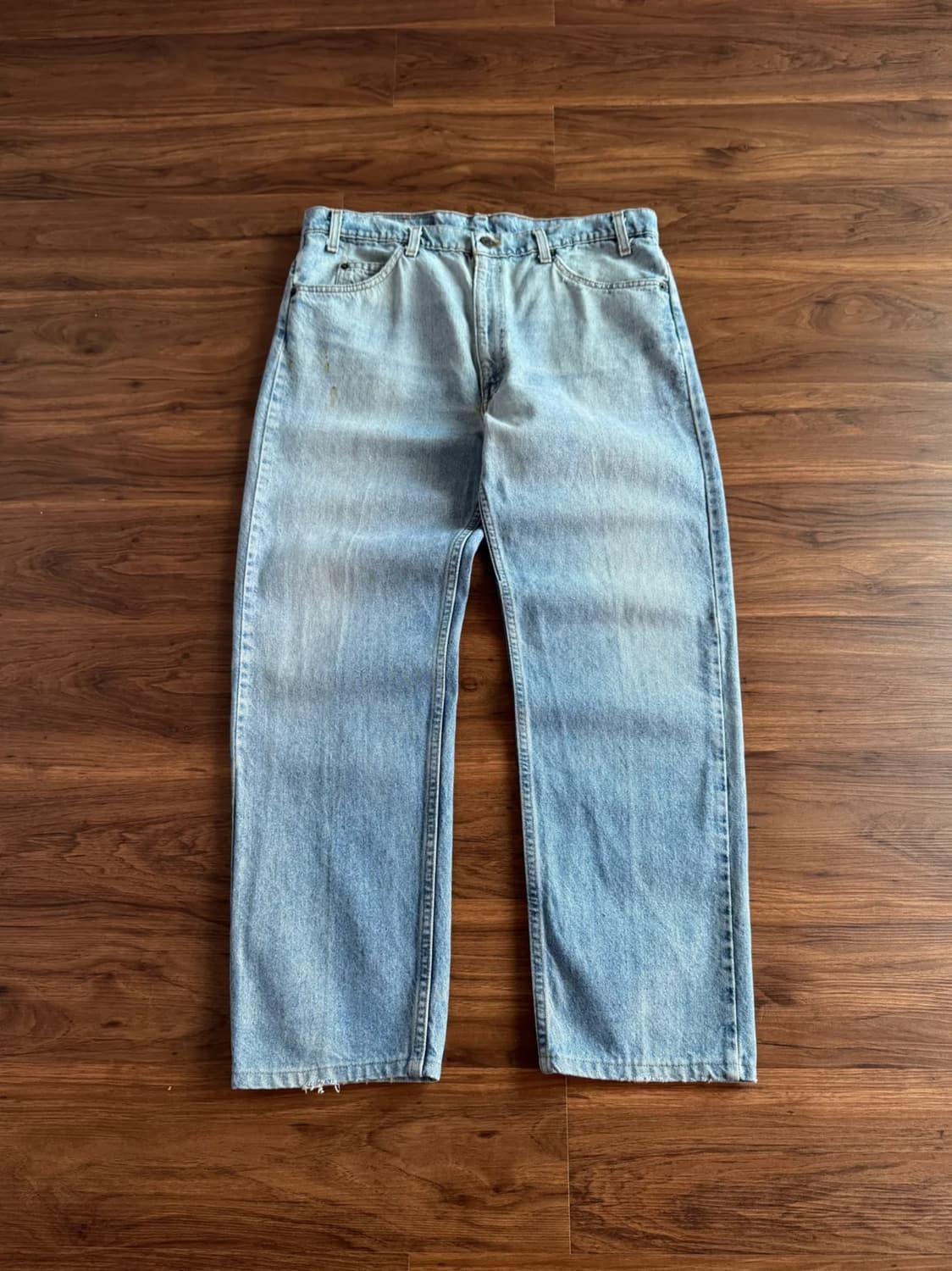 [38]90's 리바이스 505 Made In USA 오렌지탭 데님 팬츠 상품이미지1