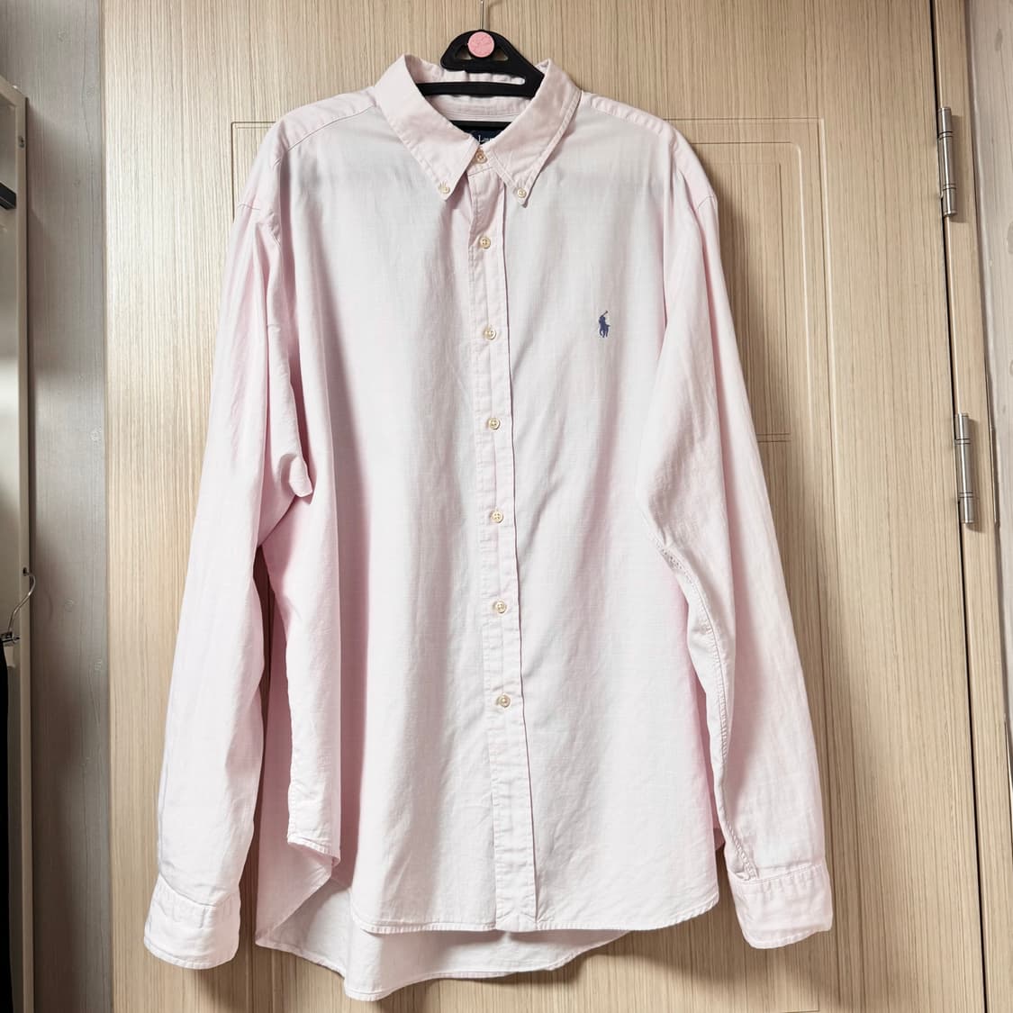 (착샷O) 폴로 랄프로렌 연핑크 셔츠 상품이미지1