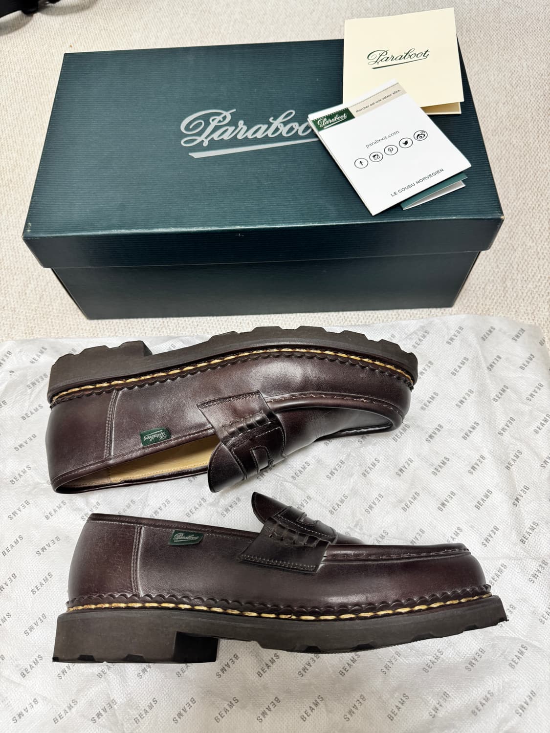 [파라부트] 레임스 Reims Lis Cafe UK6.5 상품이미지1