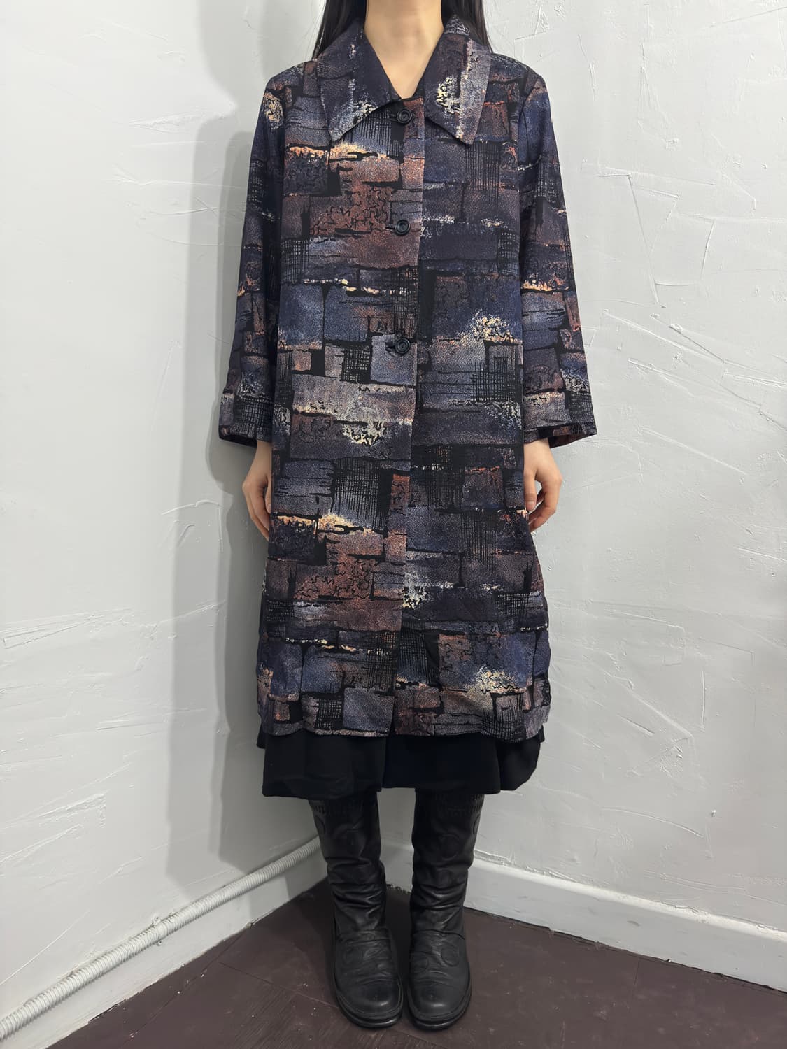 printing button coat 상품이미지1