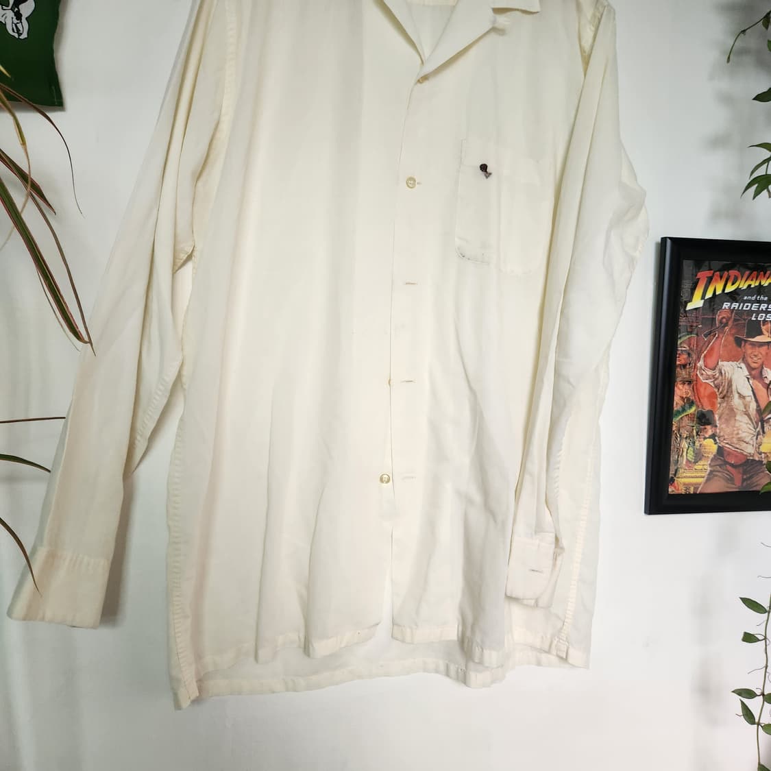 60s JC Penney 타운크래프트 오픈카라 셔츠(USAmade) 상품이미지3