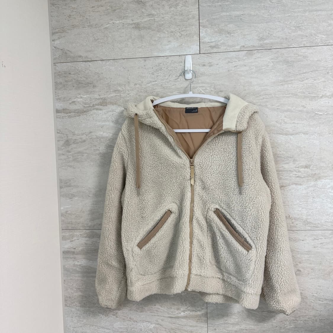 에디바우어 양털 후드집업 상품이미지3