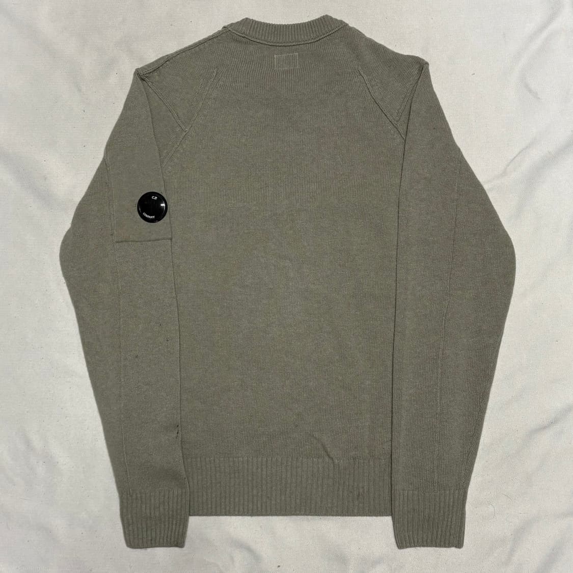 100 C.P. 컴퍼니 화이트 멜란지 울 니트 상품이미지3