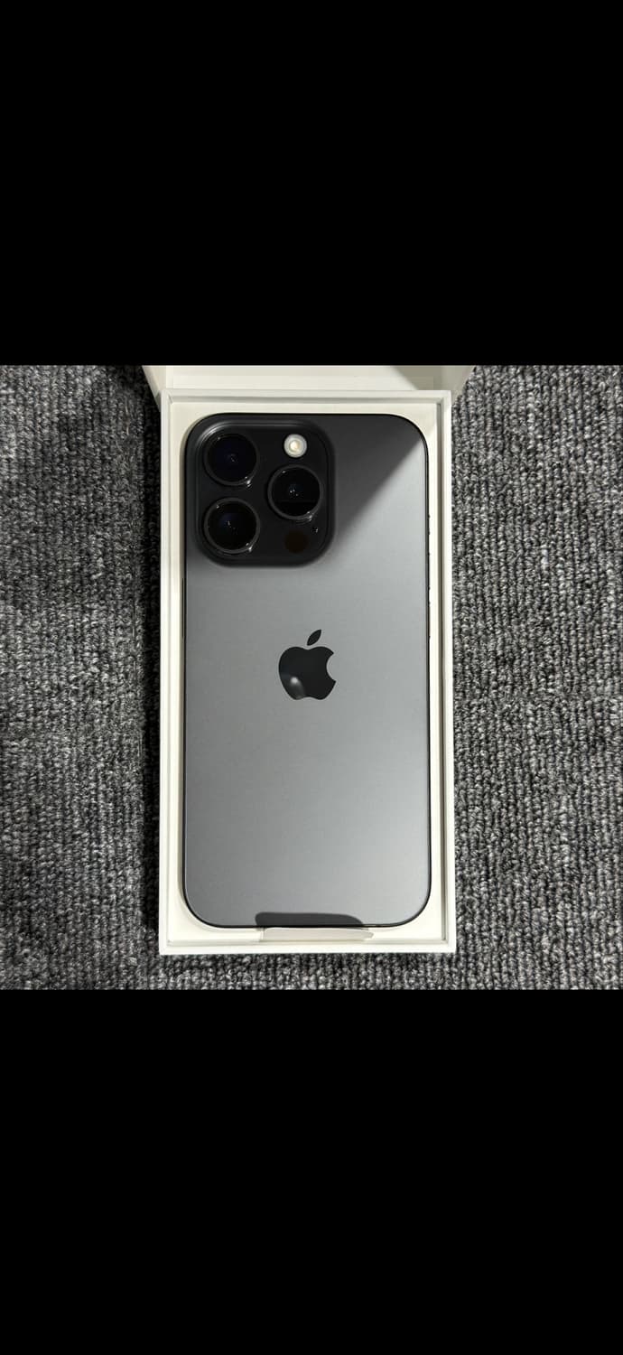 아이폰 15 Pro 티타늄 블랙 256gb 풀박스 상품이미지2