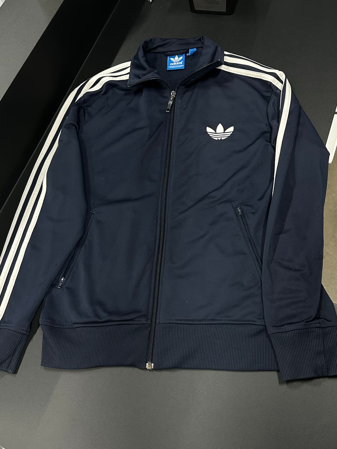 아디다스 파이어버드 트랙탑 져지 네이비 y2k 상품이미지4