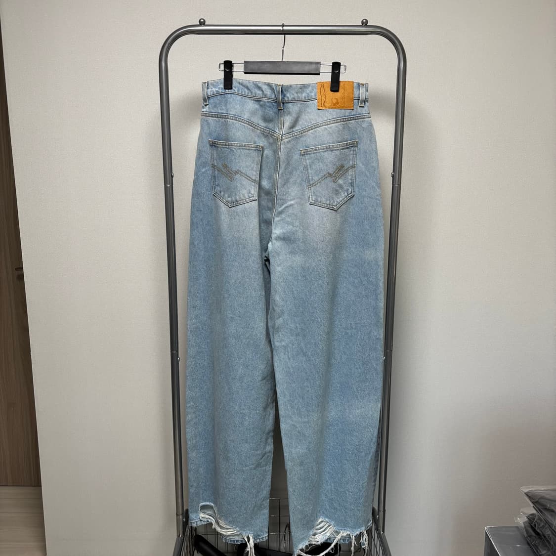 L) 마틴 로즈 24AW 와이드 배기 데님 상품이미지2