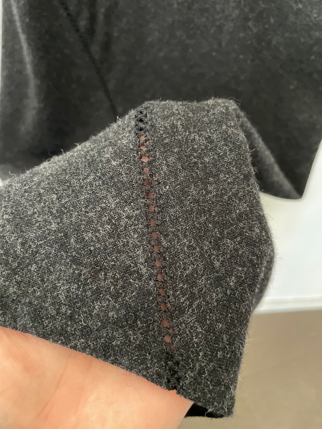 vintage cap sleeve wool dress 상품이미지3