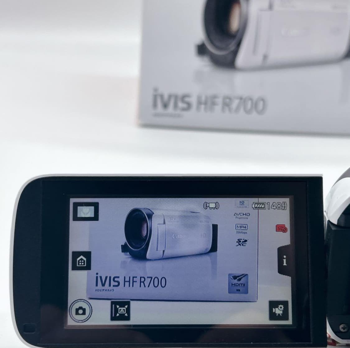 [민트급] canon ivis hf r700 화이트 상품이미지6