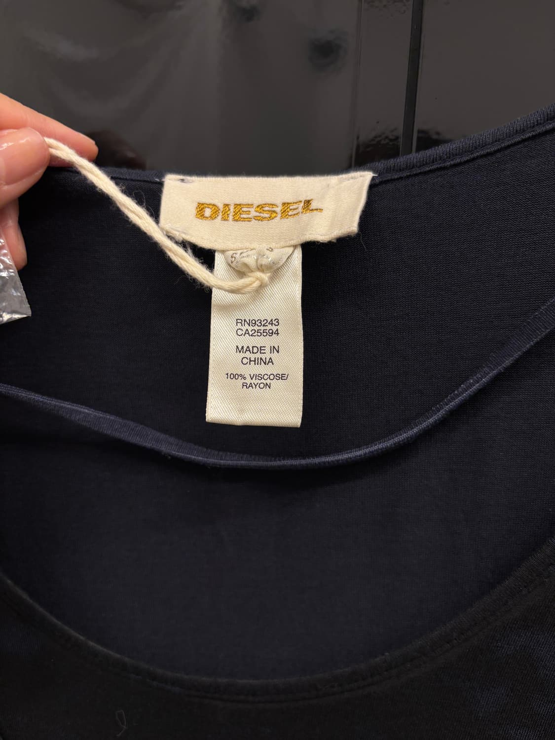 Diesel Double Layered Sleeveless Dress 상품이미지4