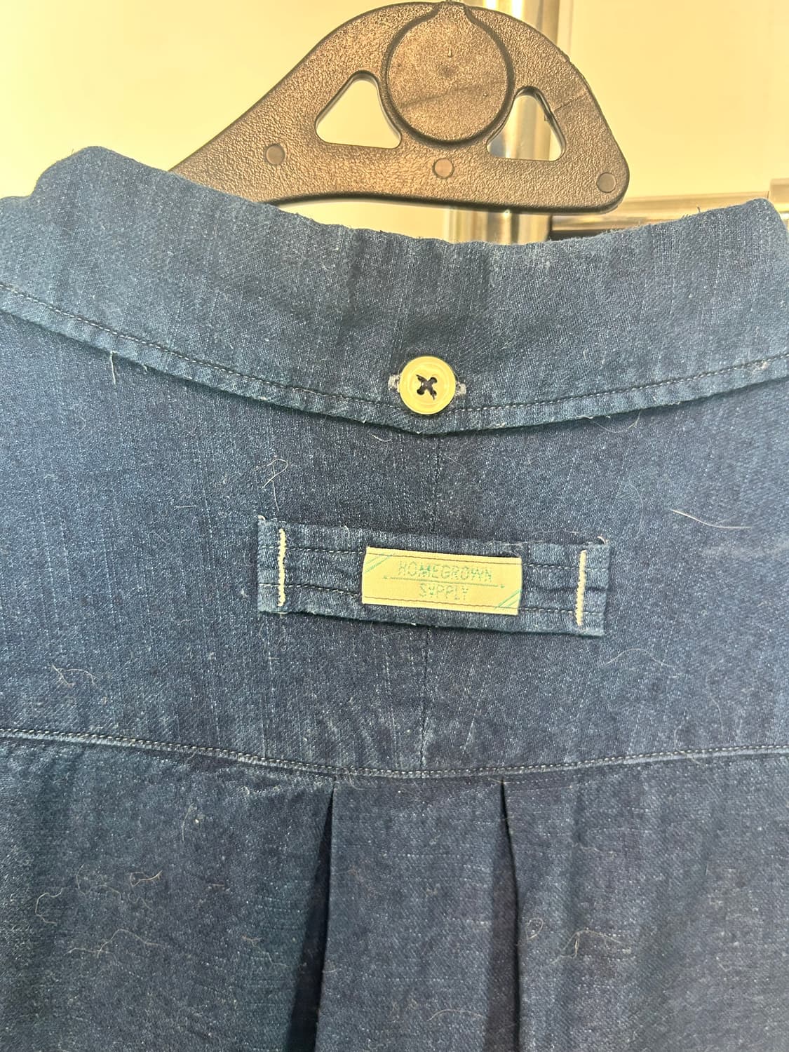 HGS 인디고 데님 풀오버 셔츠 상품이미지4