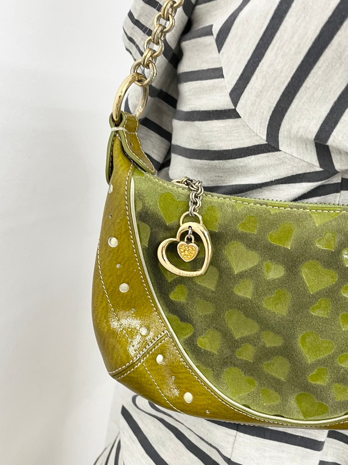 러브캣 키치 클로버 하트 체인백🍀 상품이미지4