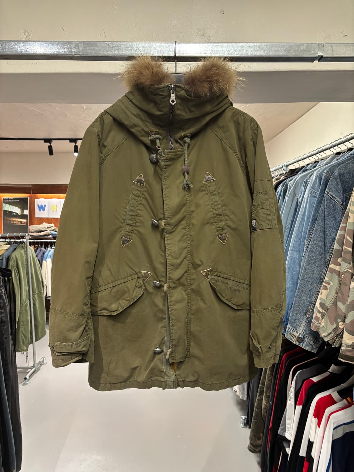 버커루 사파리 야상 점퍼 상품이미지6