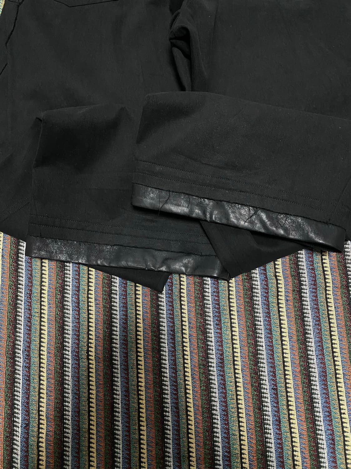 [L] 파이널폼 darted trouser black 상품이미지3