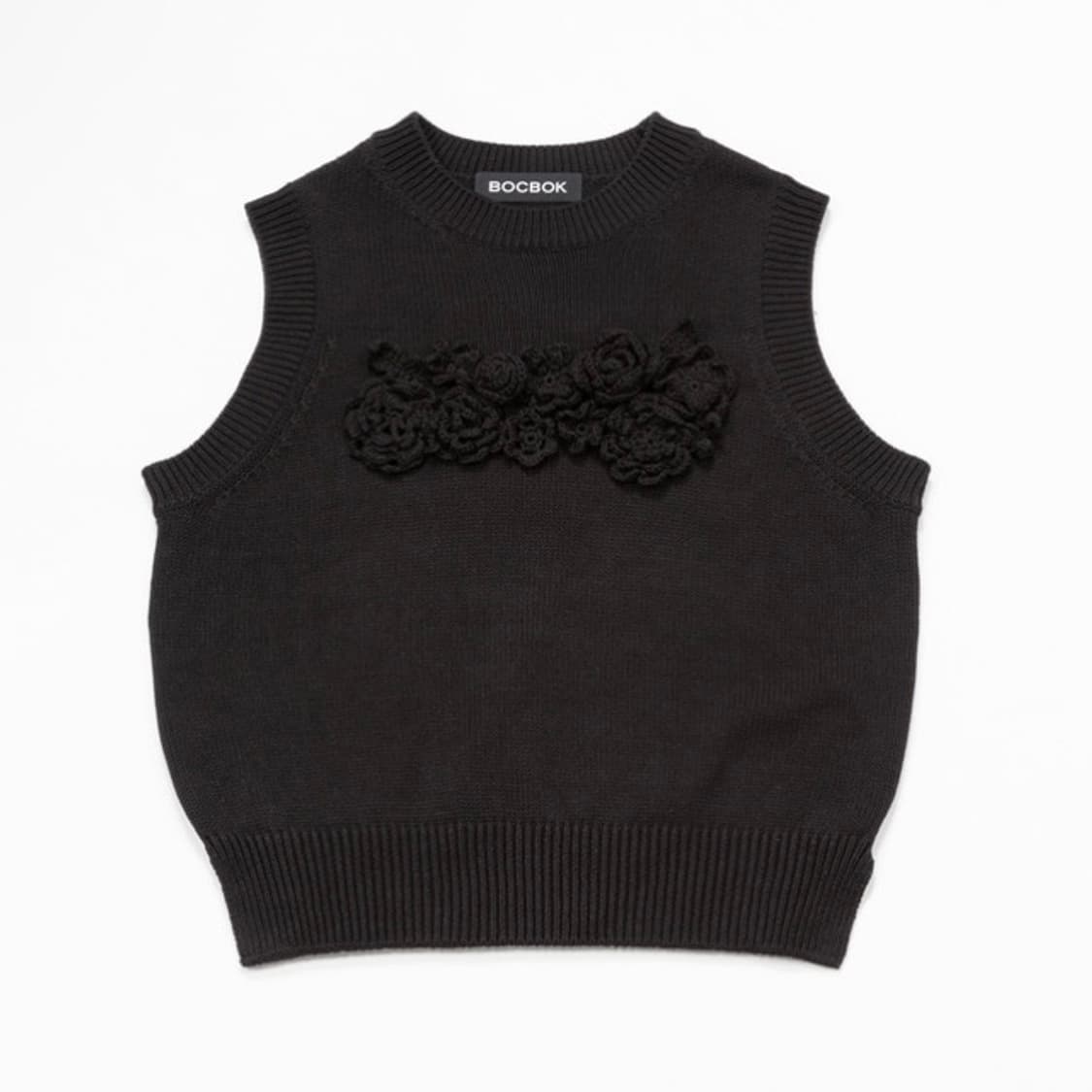 bocbok 복복 GARDEN VEST 가든 베스트 블랙M 상품이미지1