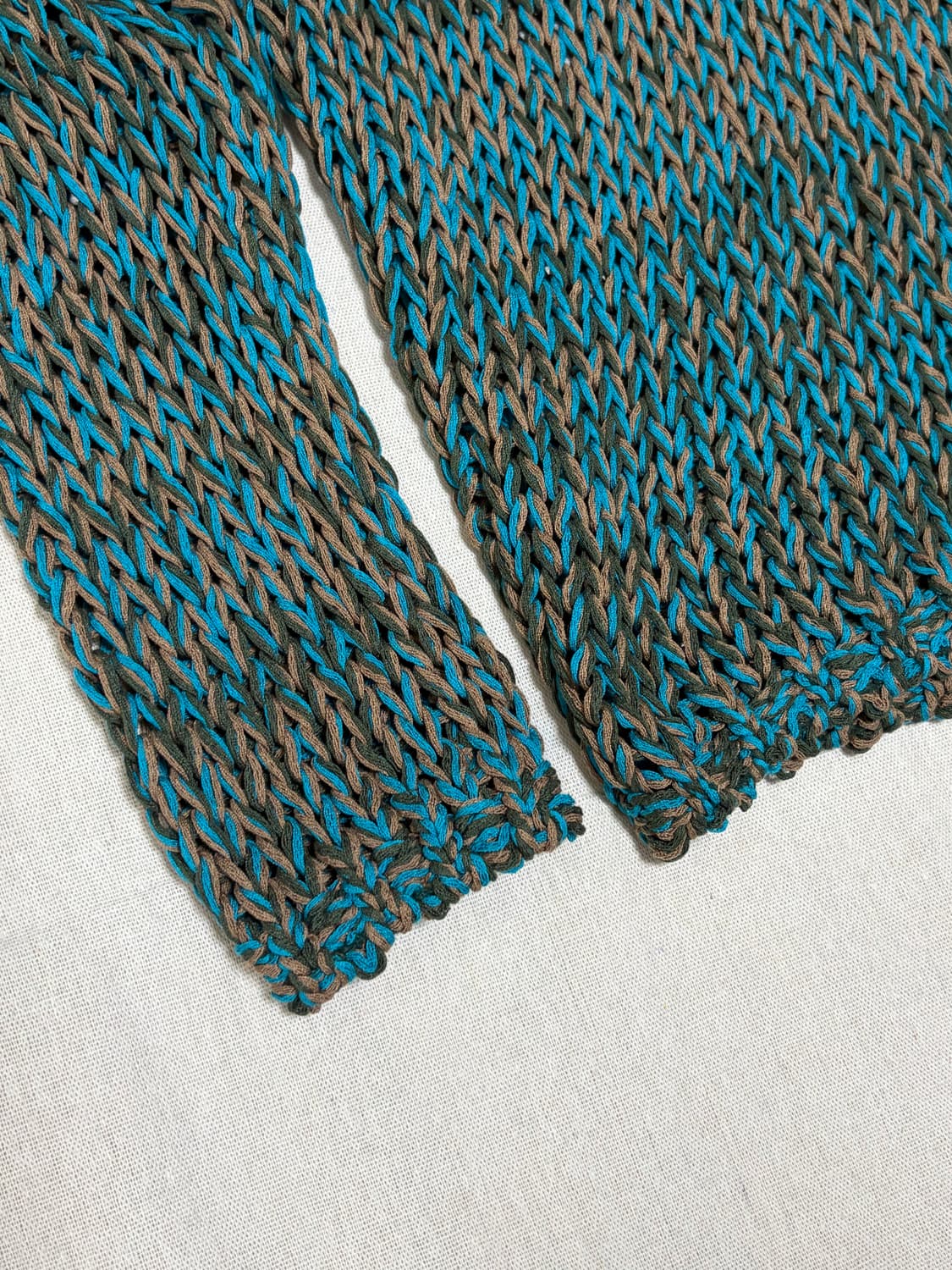 믹스 그물 니트 상품이미지3