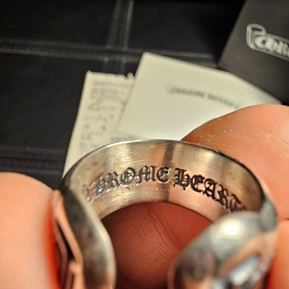 크롬하츠 스크롤라벨링 스몰 [13~14호] 상품이미지4