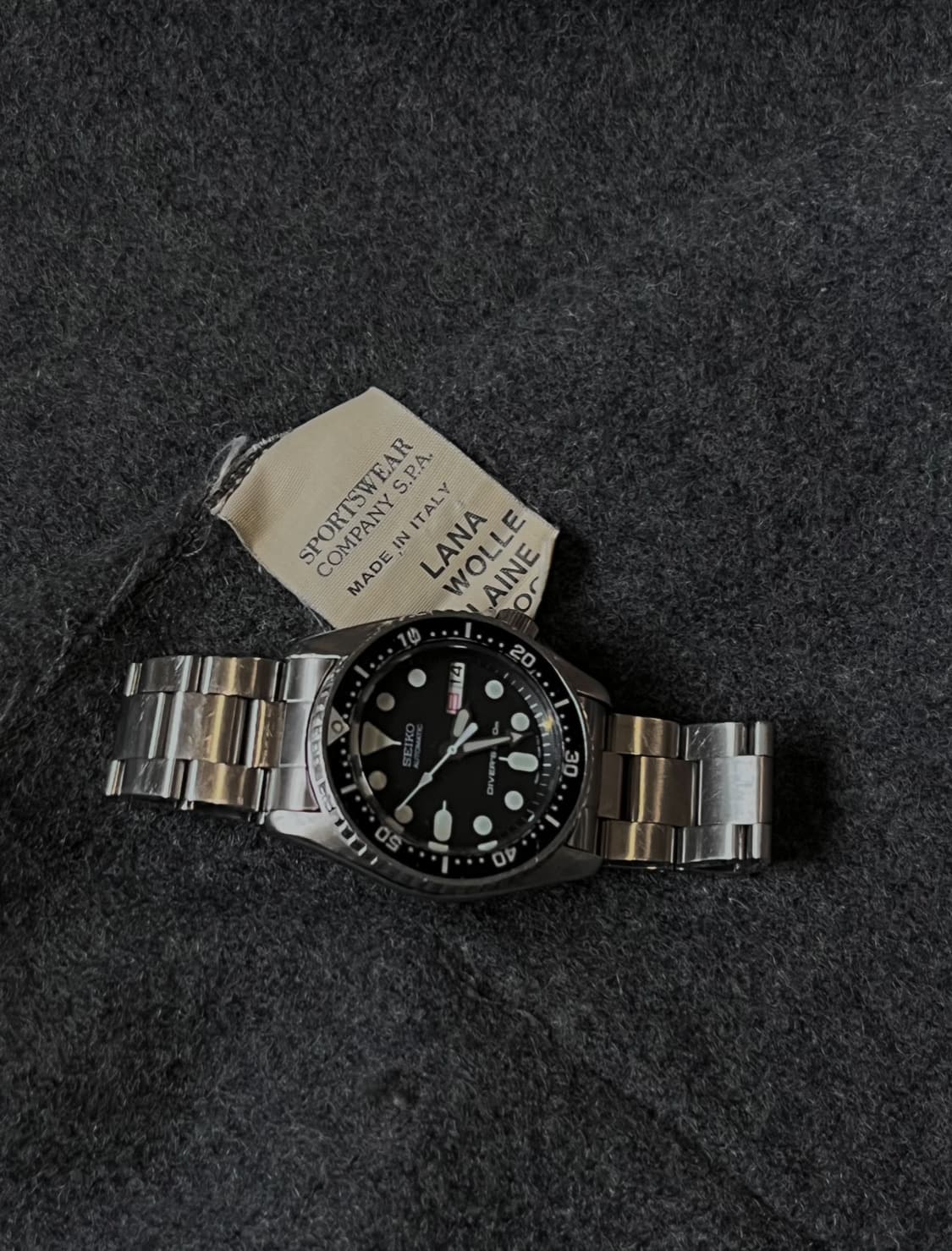 [L]92AW 스톤아일랜드 울 후드 3포켓 숏 코트 자켓 아카이브 상품이미지7