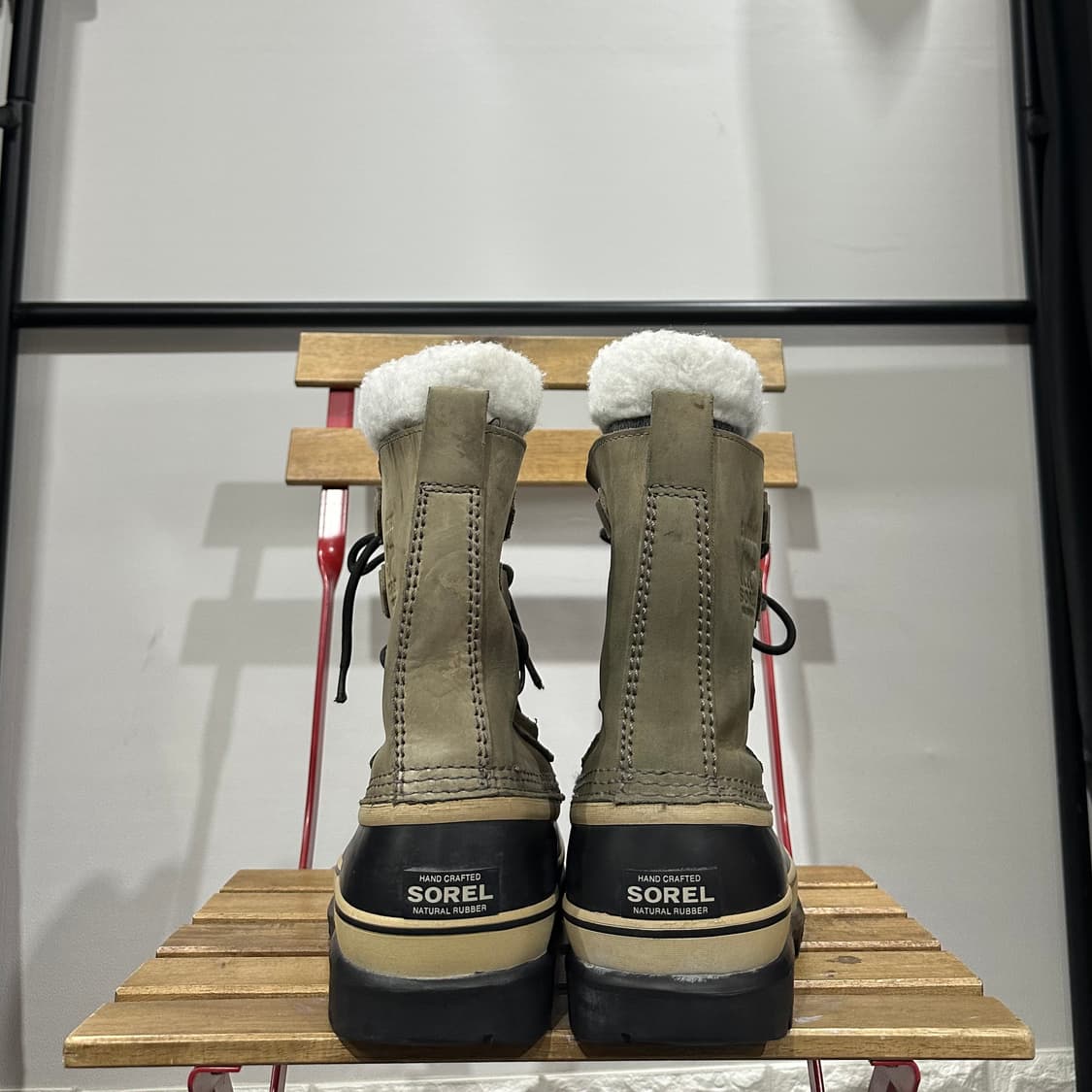 250) 소렐 방한화 남녀 공용 방한부츠 카리부 올리브카키 상품이미지4