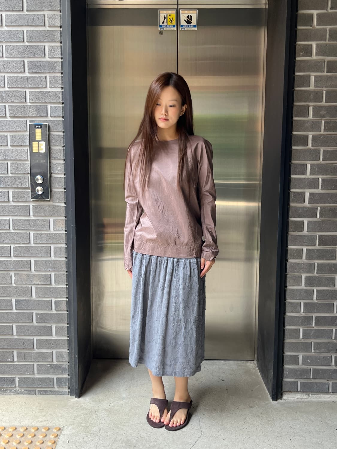 Issey Miyake 이세이미야케 링클 스커트 상품이미지7