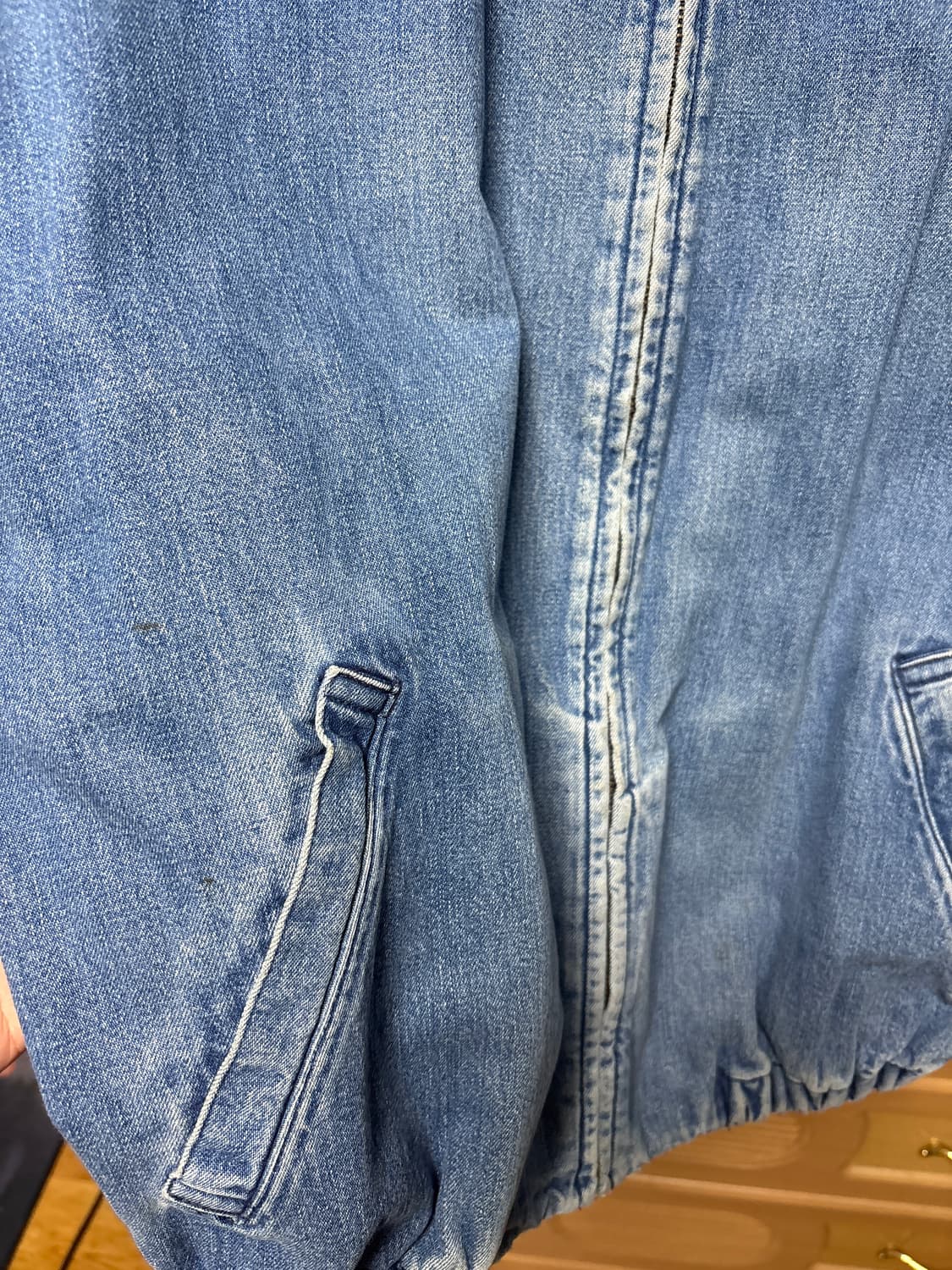 폴로 90‘s 데님 스윙탑 블루종 상품이미지5