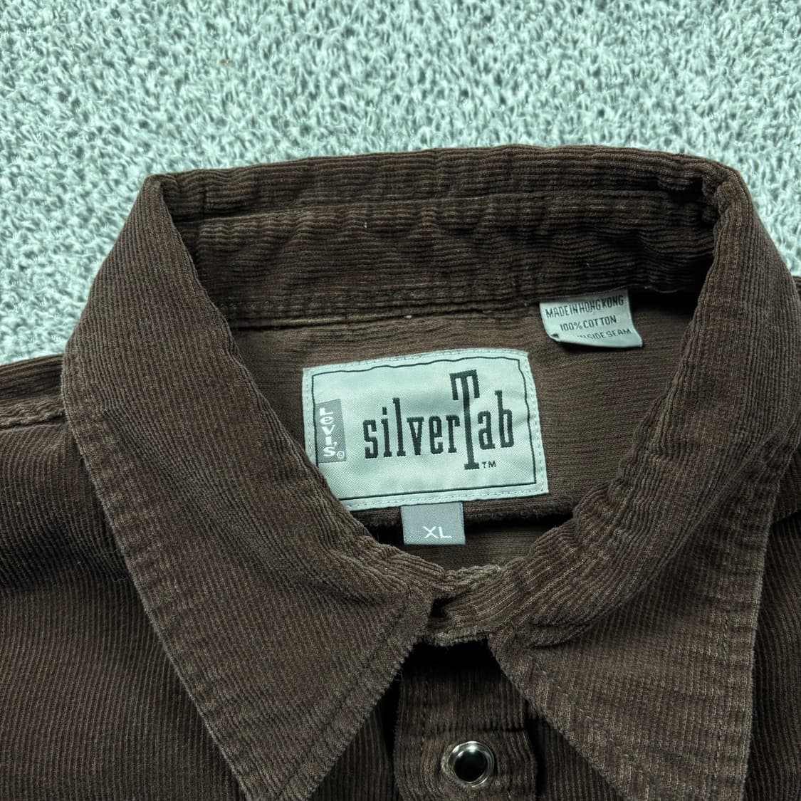 리바이스 실버탭 웨스턴 무드 코듀로이 셔츠 상품이미지6