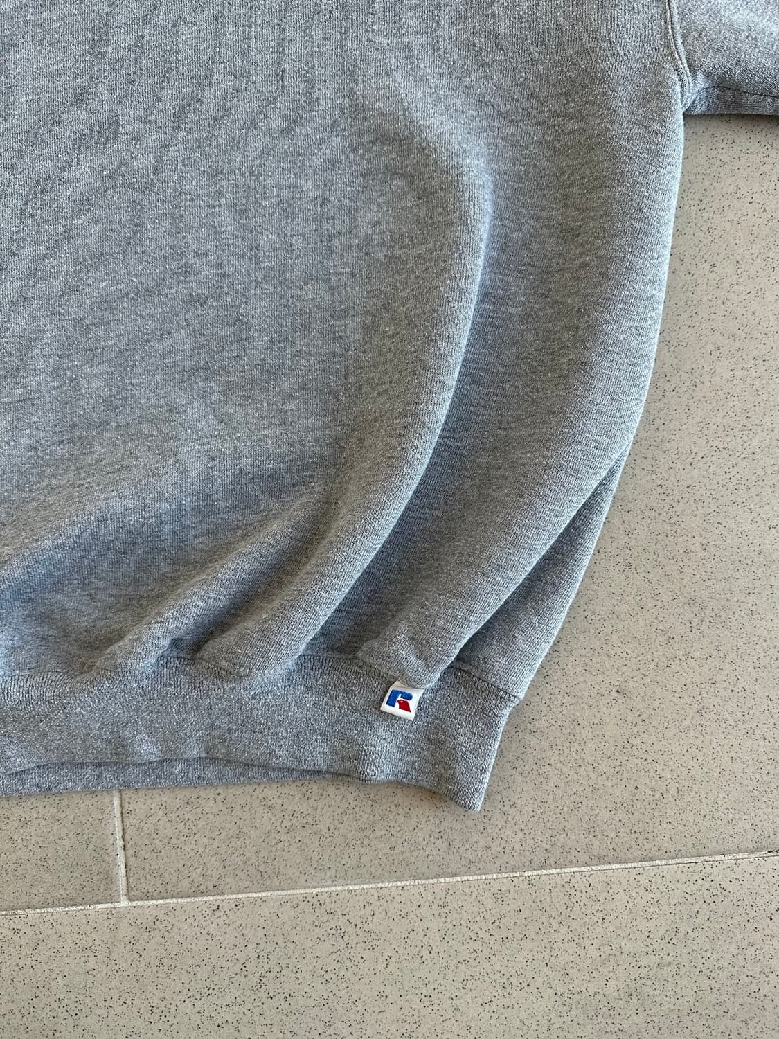 90s 빈티지 러셀 스웻셔츠 그레이 XL 상품이미지3