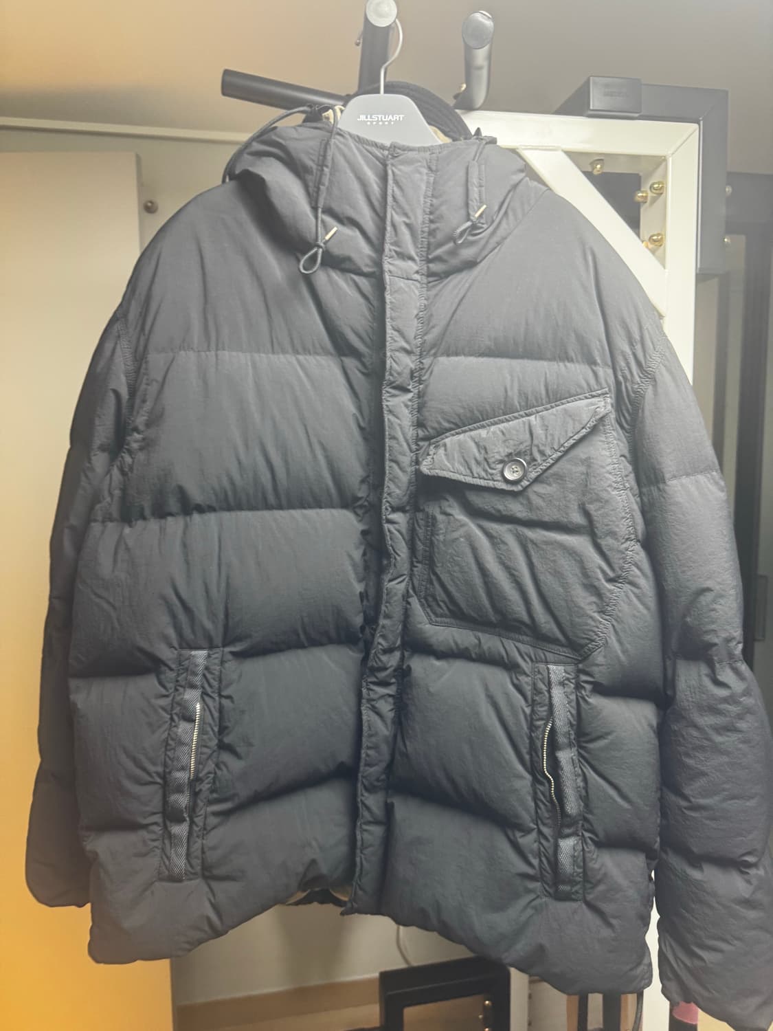 [54] 텐씨 서바이벌 다운 자켓 블랙 상품이미지1