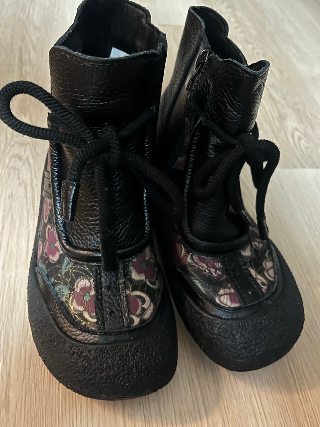 빈티지 가죽 부츠 상품이미지1