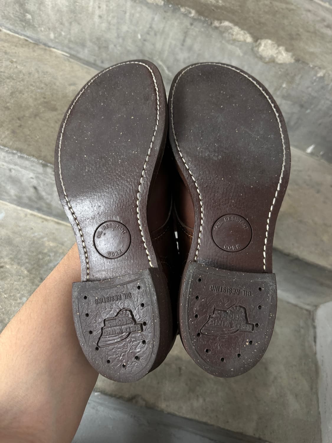 OG USA Made 레드윙 8111 아이언레인저 워크 부츠 상품이미지8