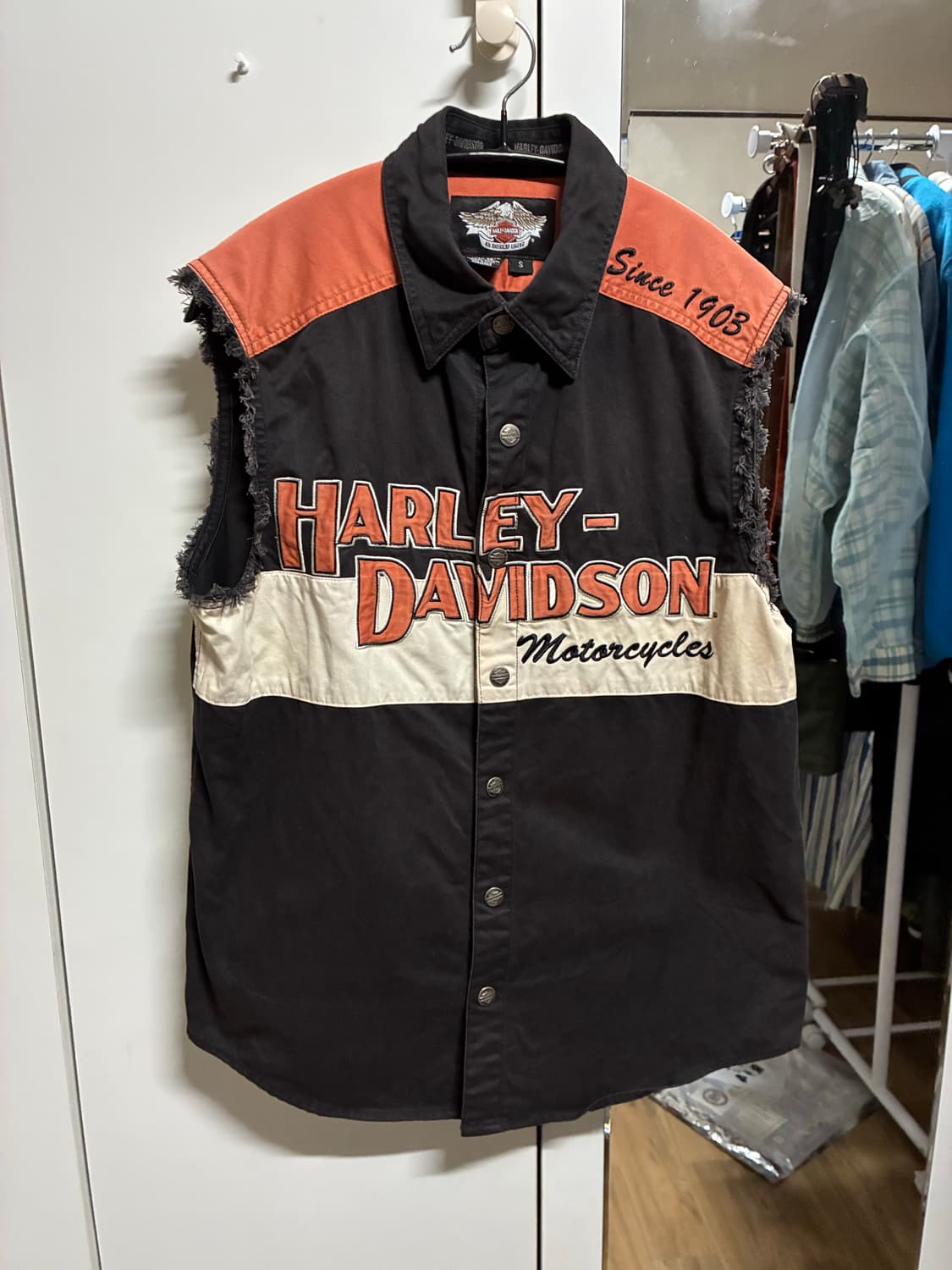 할리데이비슨 조끼 베스트 나시 M/95 상품이미지1