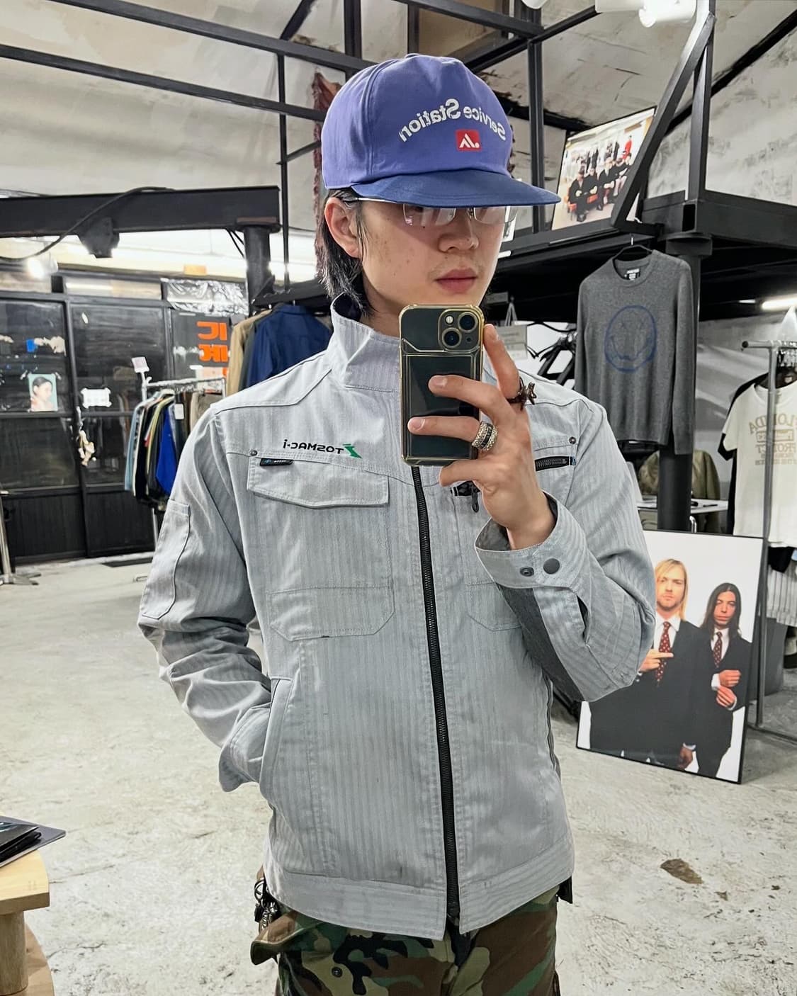 90s vintage work cap 상품이미지2