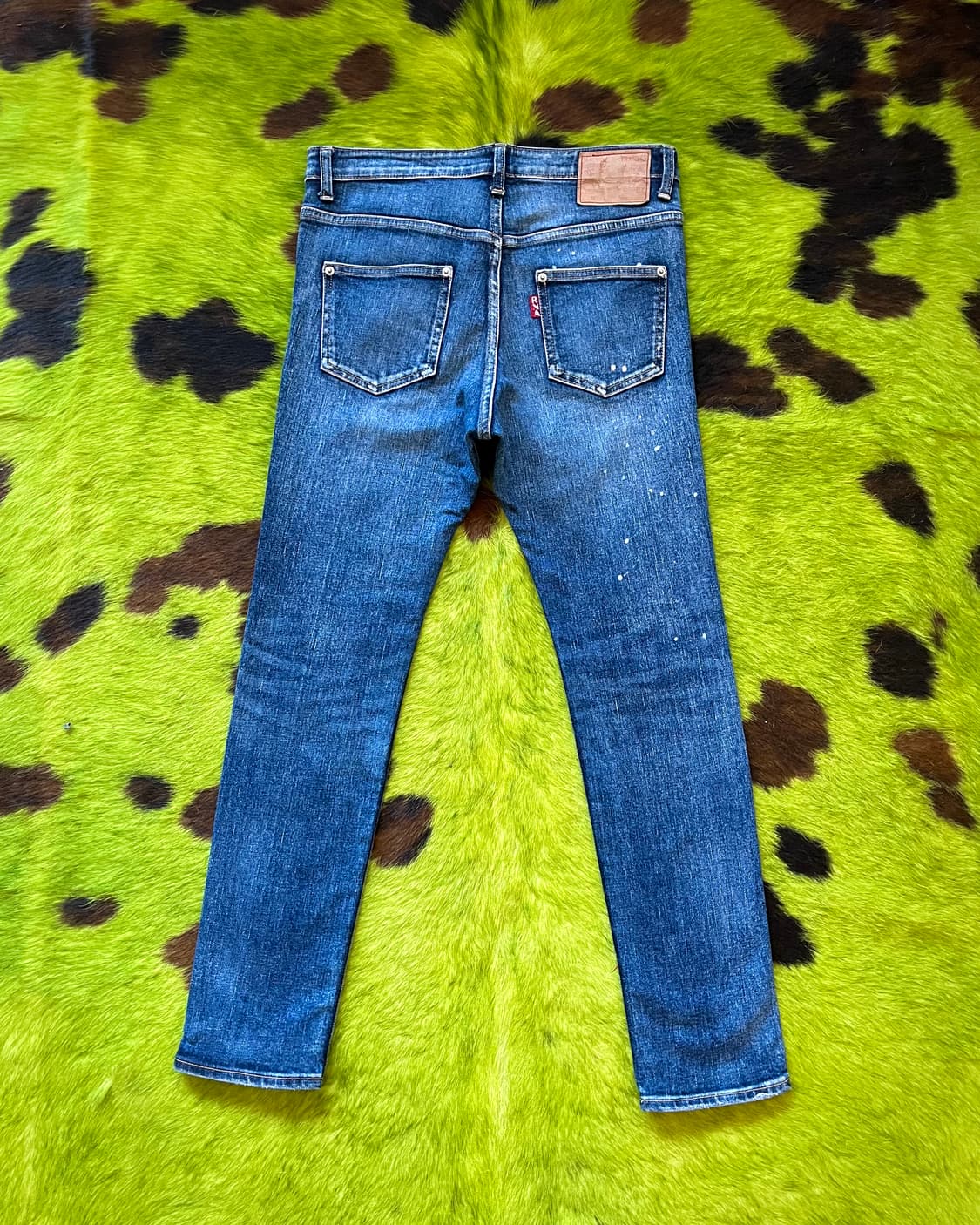 RNA Japan Rock Stud & Leopard Trim Jeans 상품이미지8