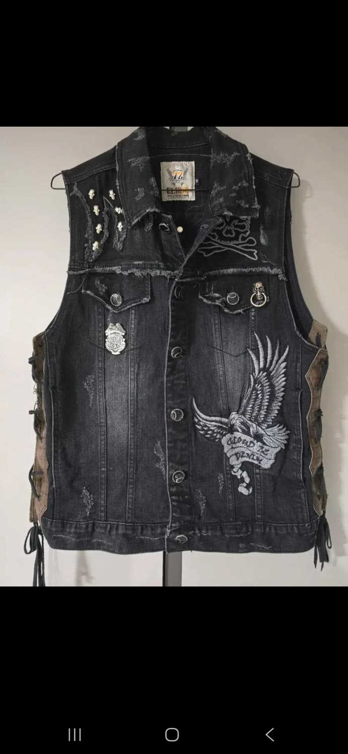 클라우드72 바이커 조끼.  싸이즈95 m 상품이미지1