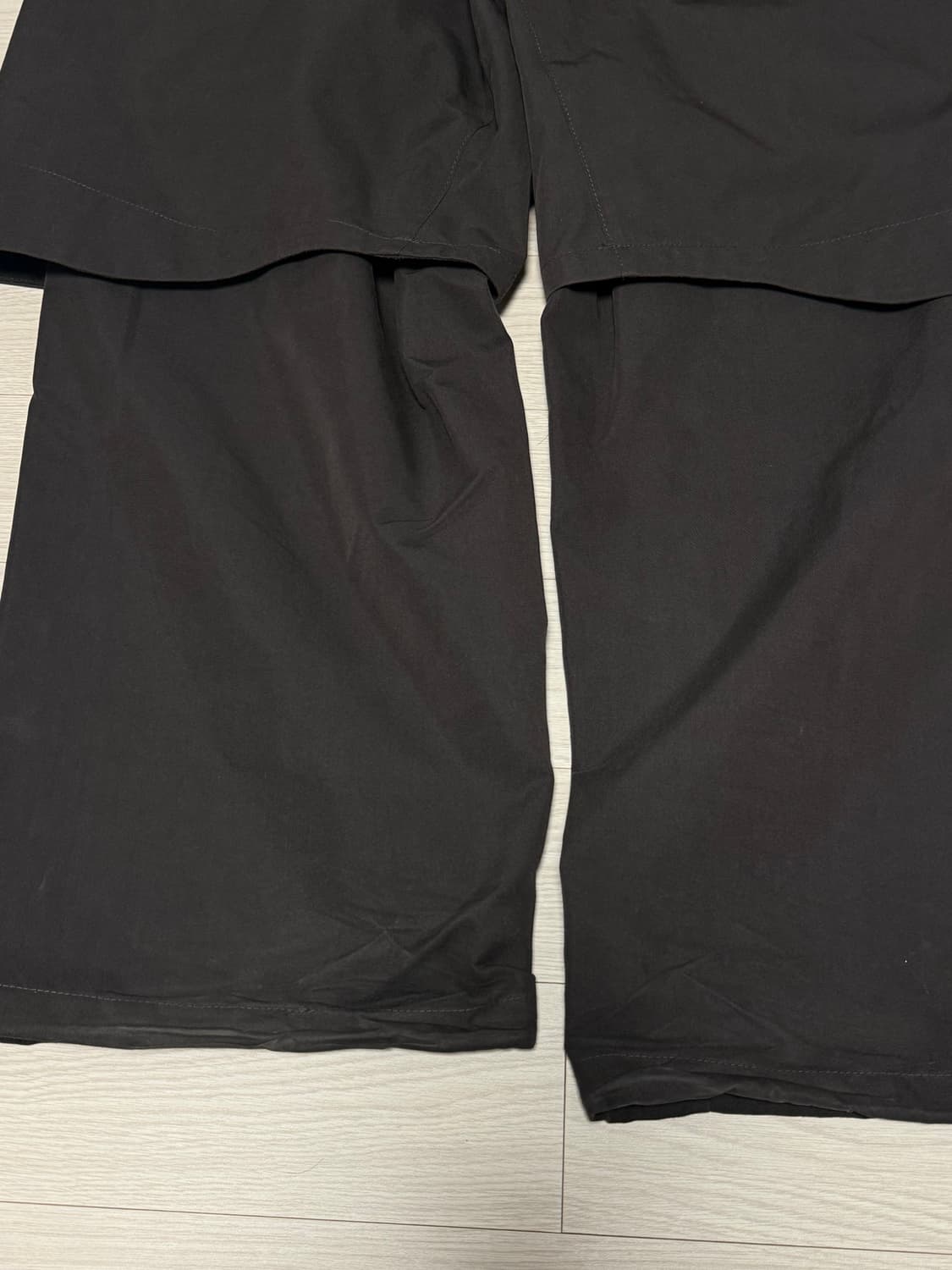 산산기어 레이어드 팬츠 브라운 상품이미지7