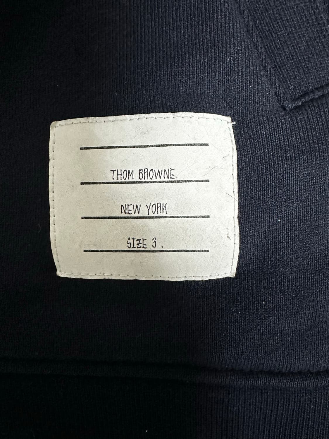 톰브라운 후드집업 네이비 3사이즈 상품이미지2