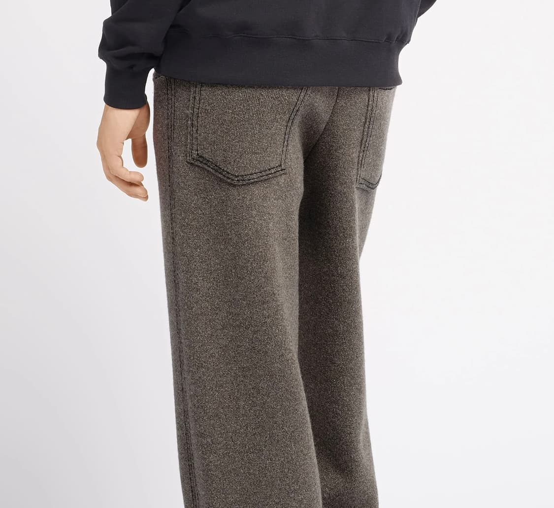 BARRIE 베리 - 캐시미어 플레어 팬츠 상품이미지10