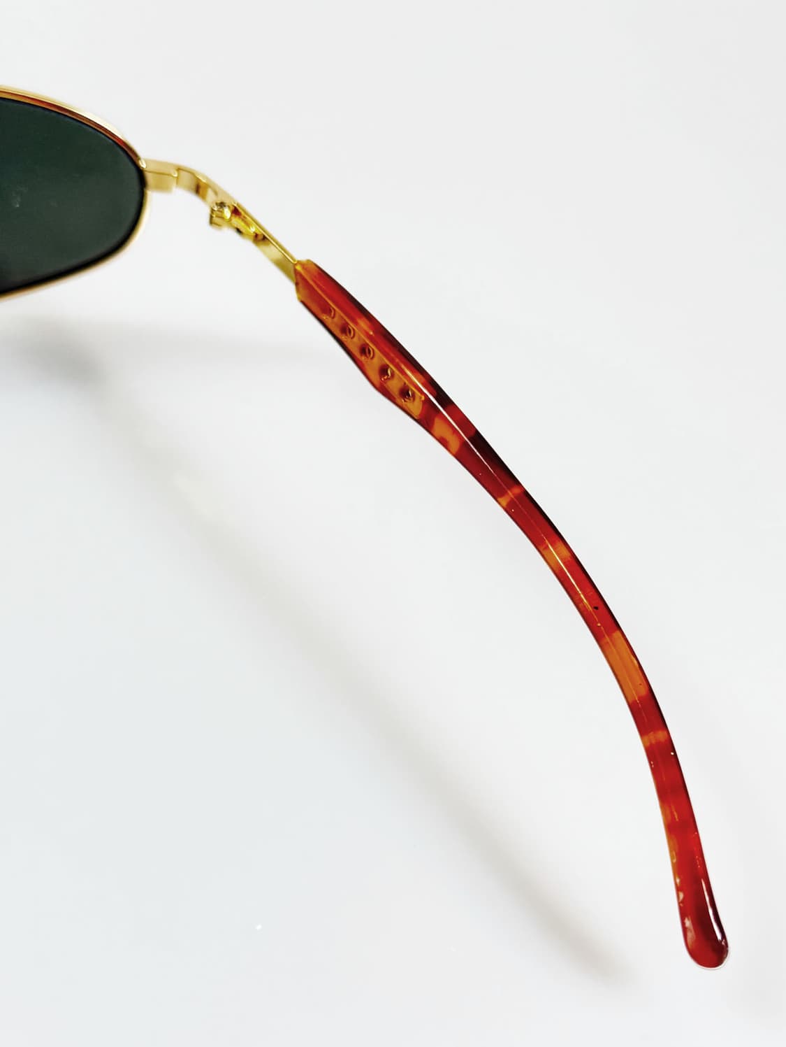 90s 골드 슬림 오벌 프레임 빈티지 선글라스 상품이미지6