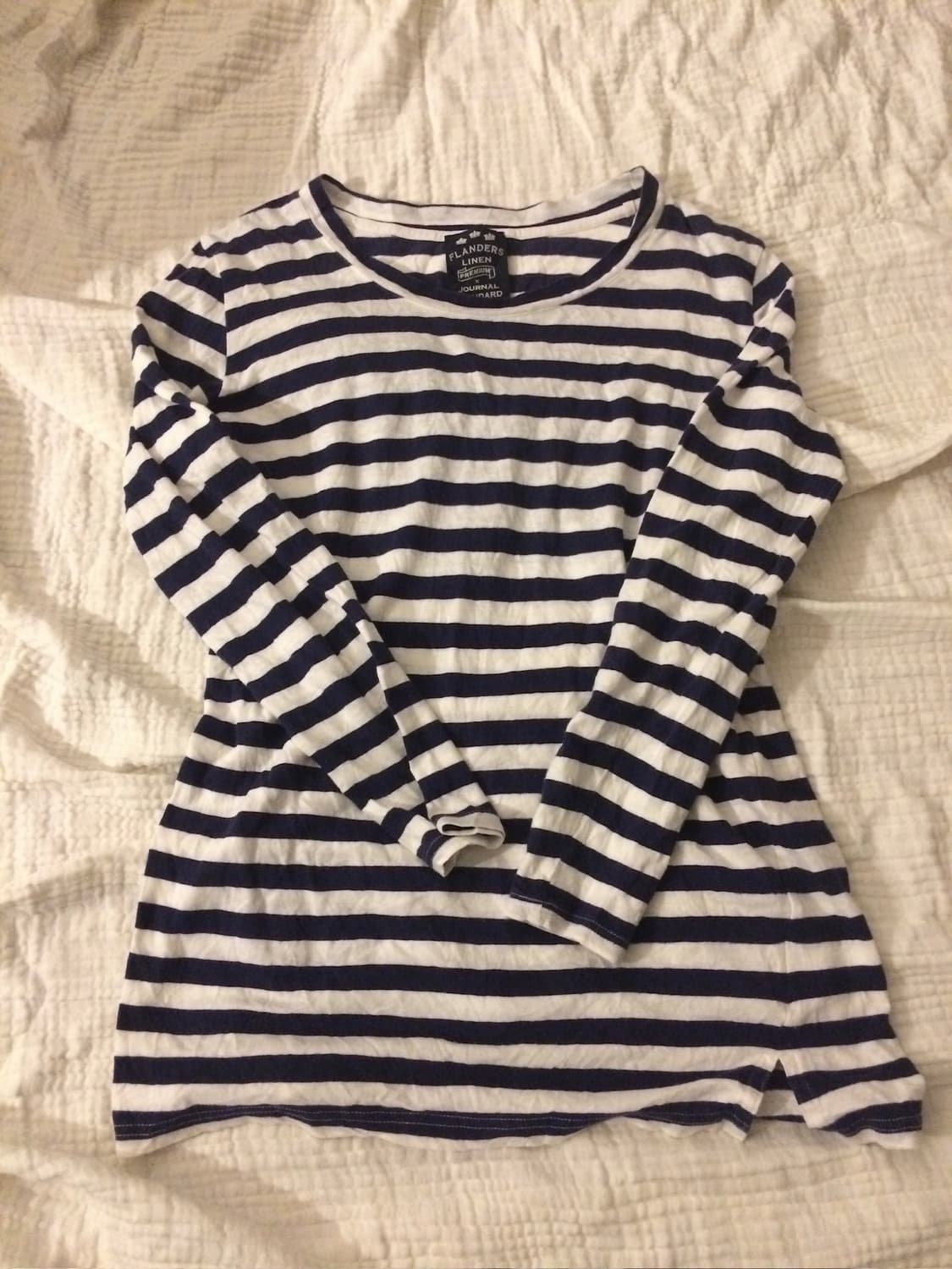 flenders linen stripe tee 상품이미지3