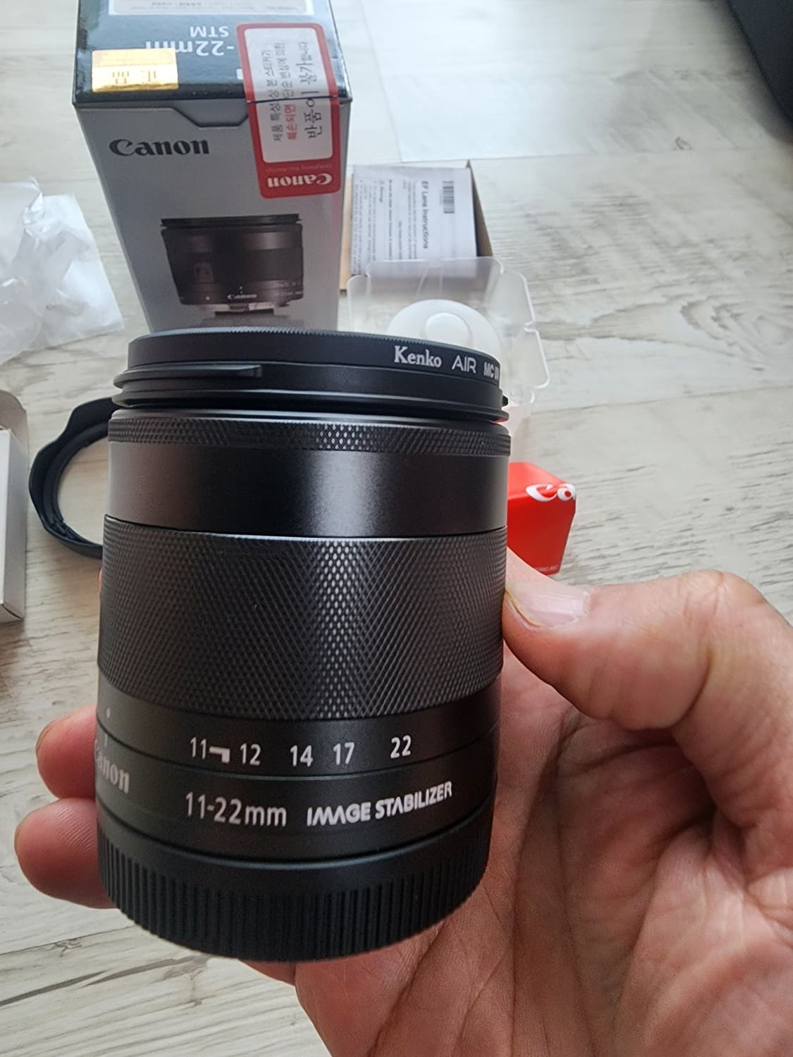 캐논 EF-M 11-22mm IS STM 광각 줌렌즈 팜. M마운트 상품이미지3