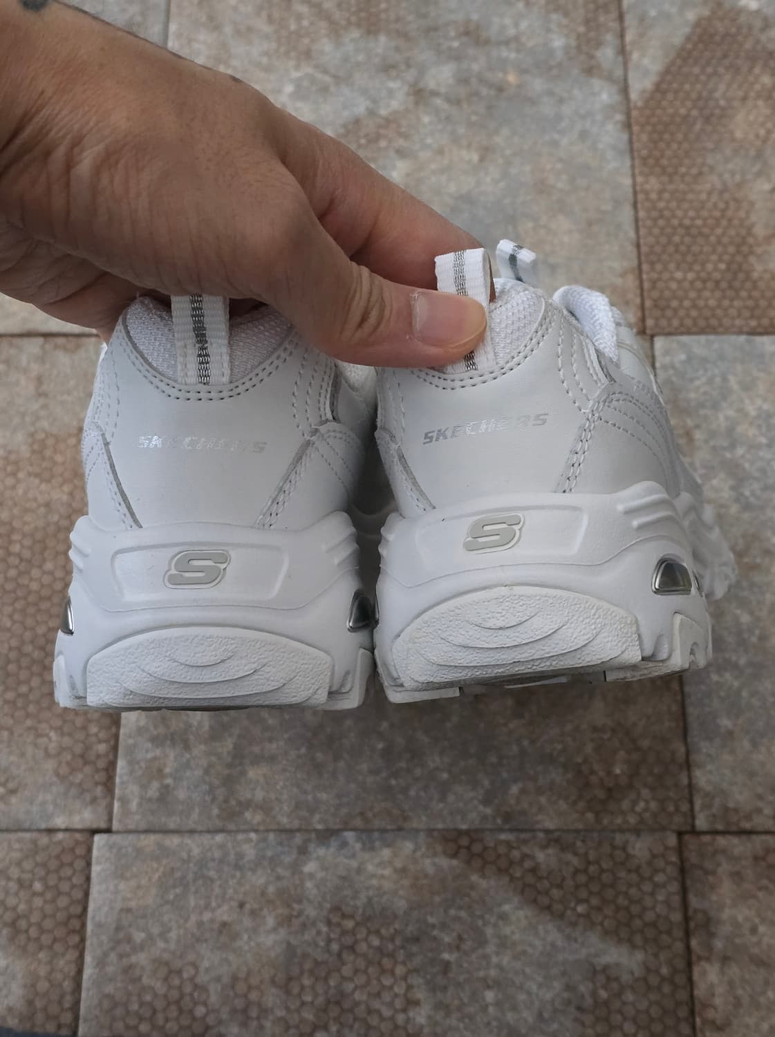 (225)스케쳐스 딜라이트 화이트 상품이미지7