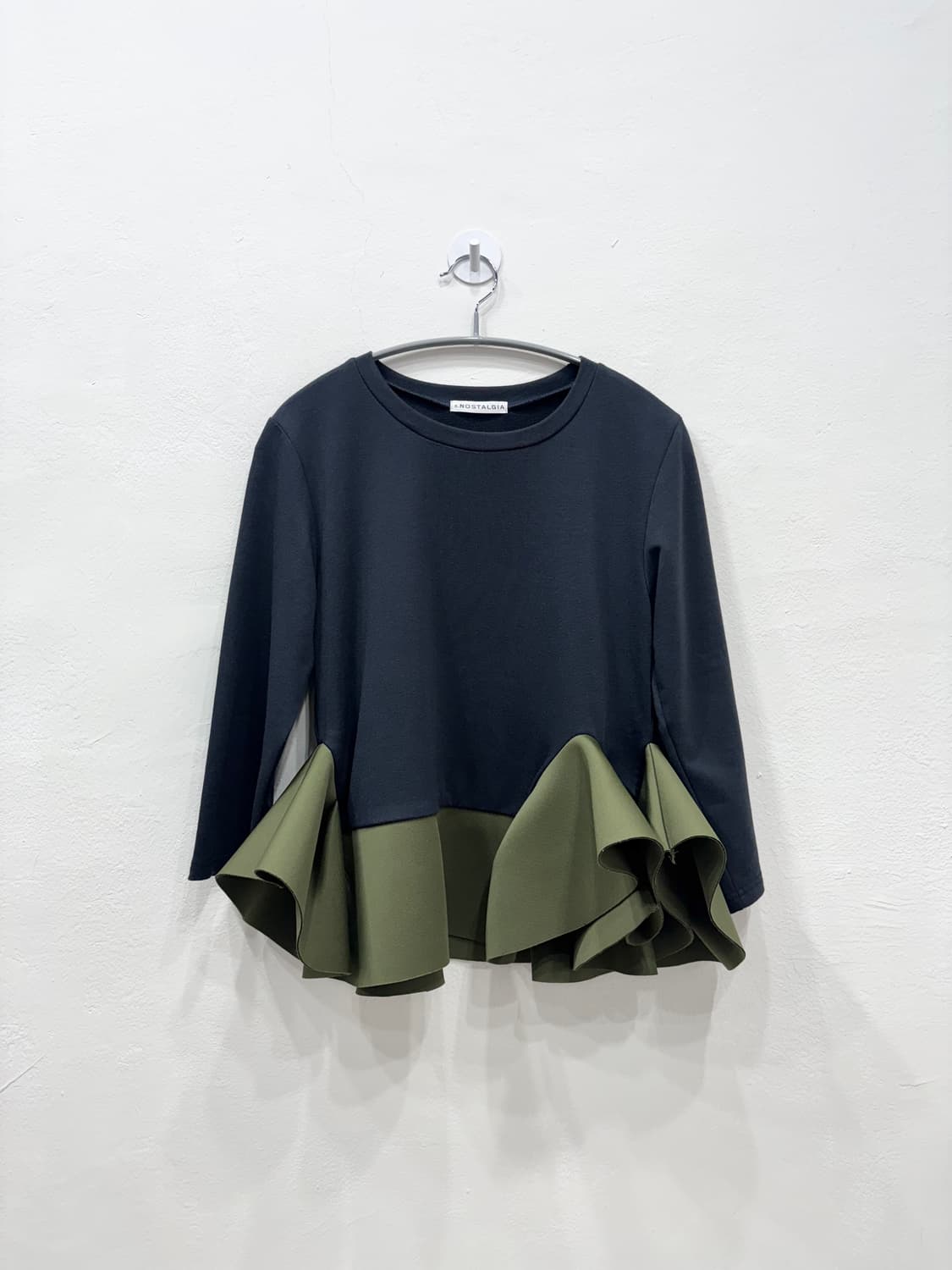 빈티지 러플 탑 상품이미지1